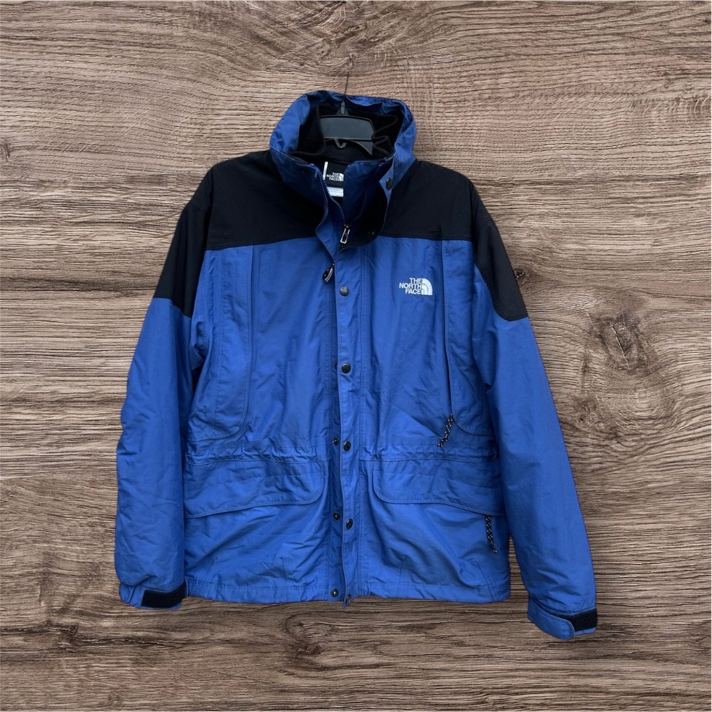 The North Face Men Jacket Blue Small Outdoor Fall Winter